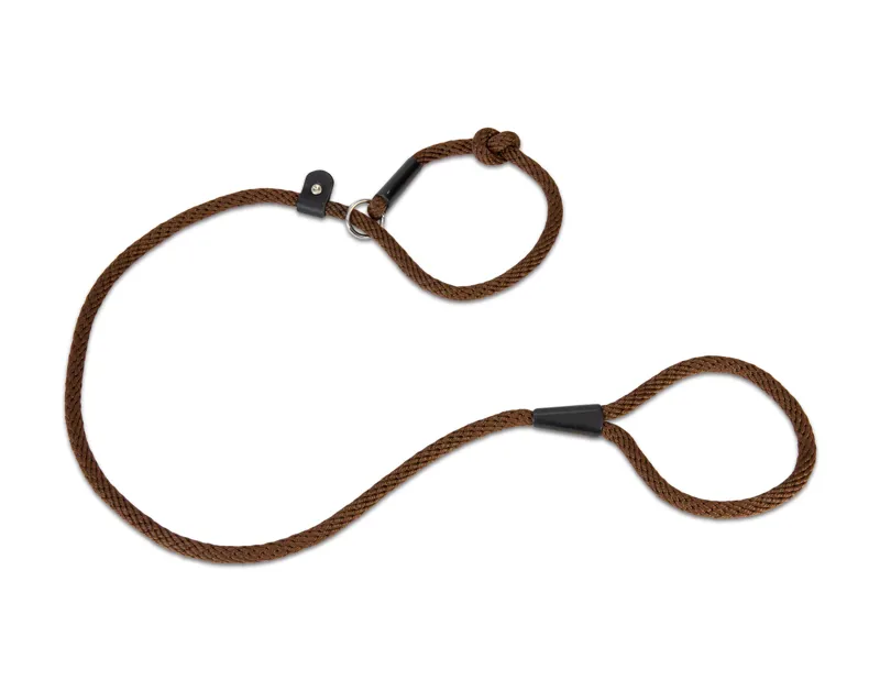 Earthbound Rope Slip Lead Brown M